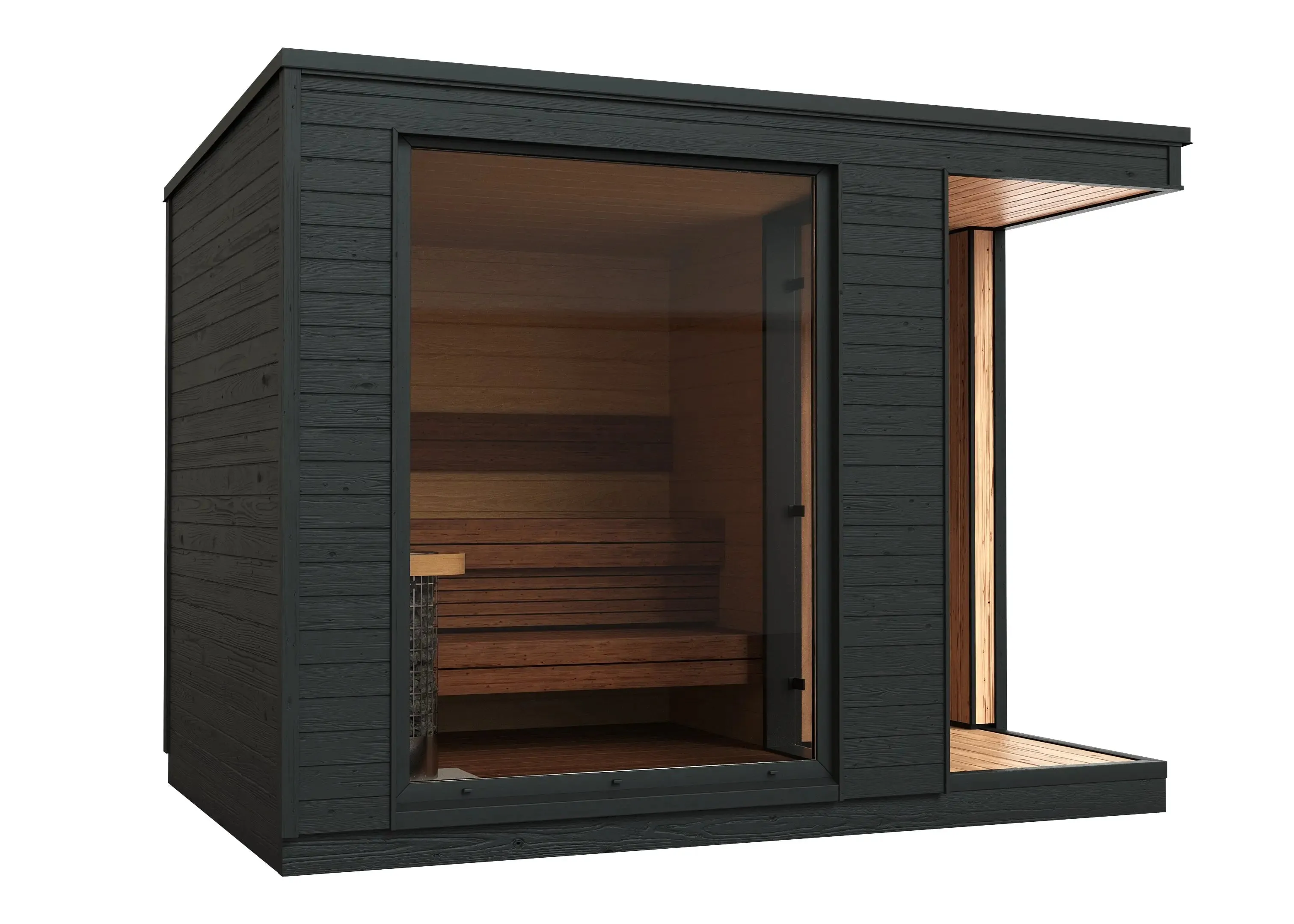 Pestä w/ Outdoor Shower- Luxury Modern Sauna w/ Shower