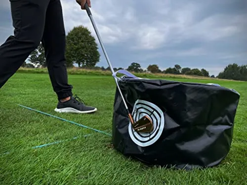 PGA Tour Power Play Golf Impact Bag with DVD Guide - Black