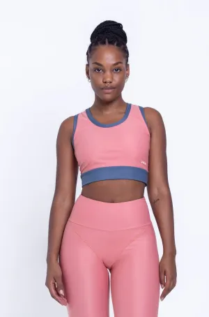 Pink Sports Bra