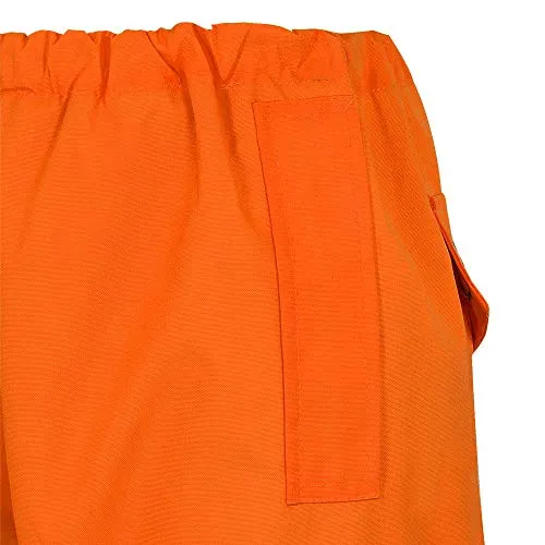 Pioneer Heavy-Duty CSA Waterproof Work Pants, Elastic Waist, Hi Vis and Reflective Stripe