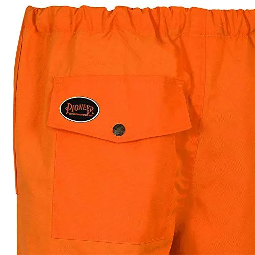 Pioneer Heavy-Duty CSA Waterproof Work Pants, Elastic Waist, Hi Vis and Reflective Stripe