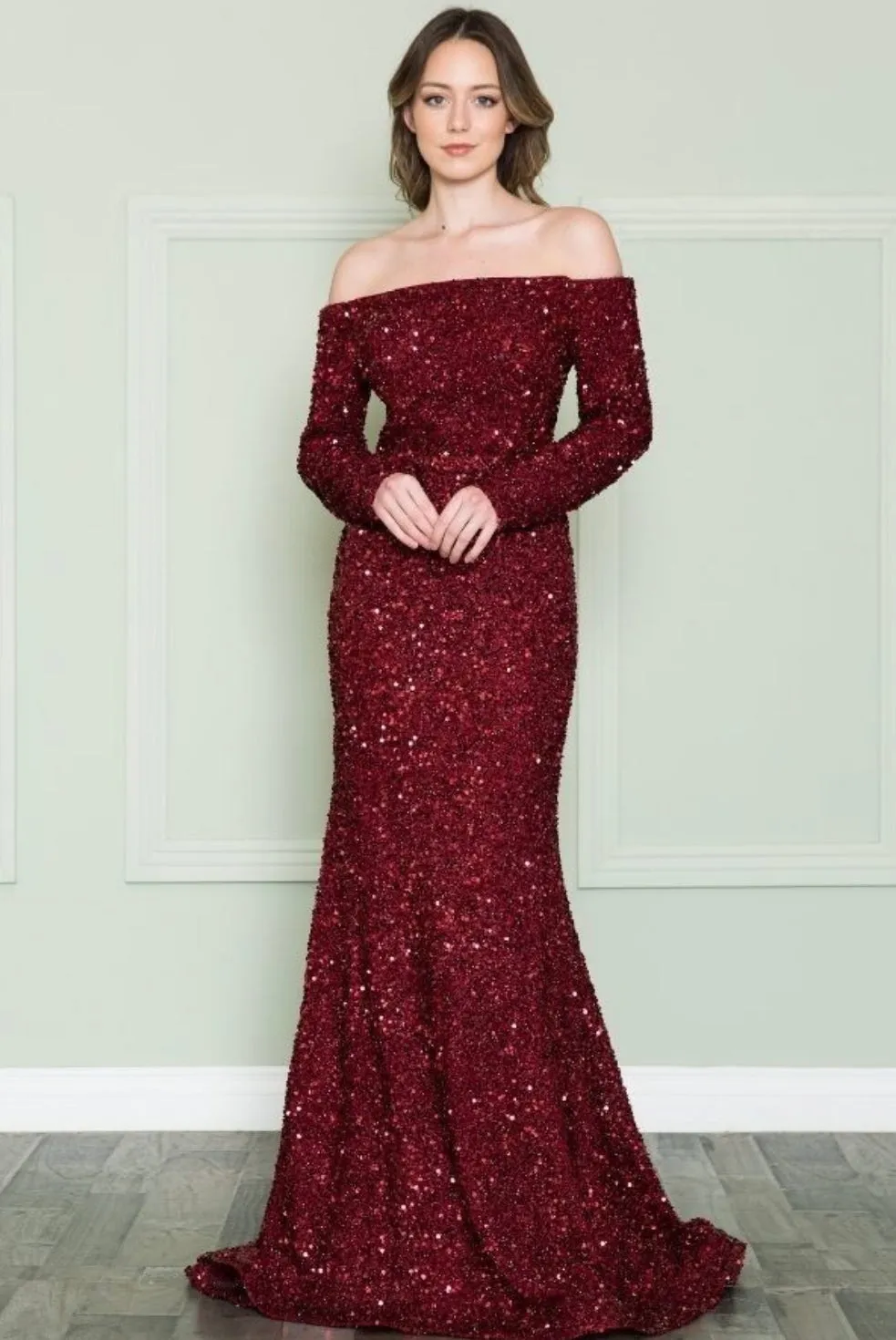 Poly USA Evening Gowns 8876