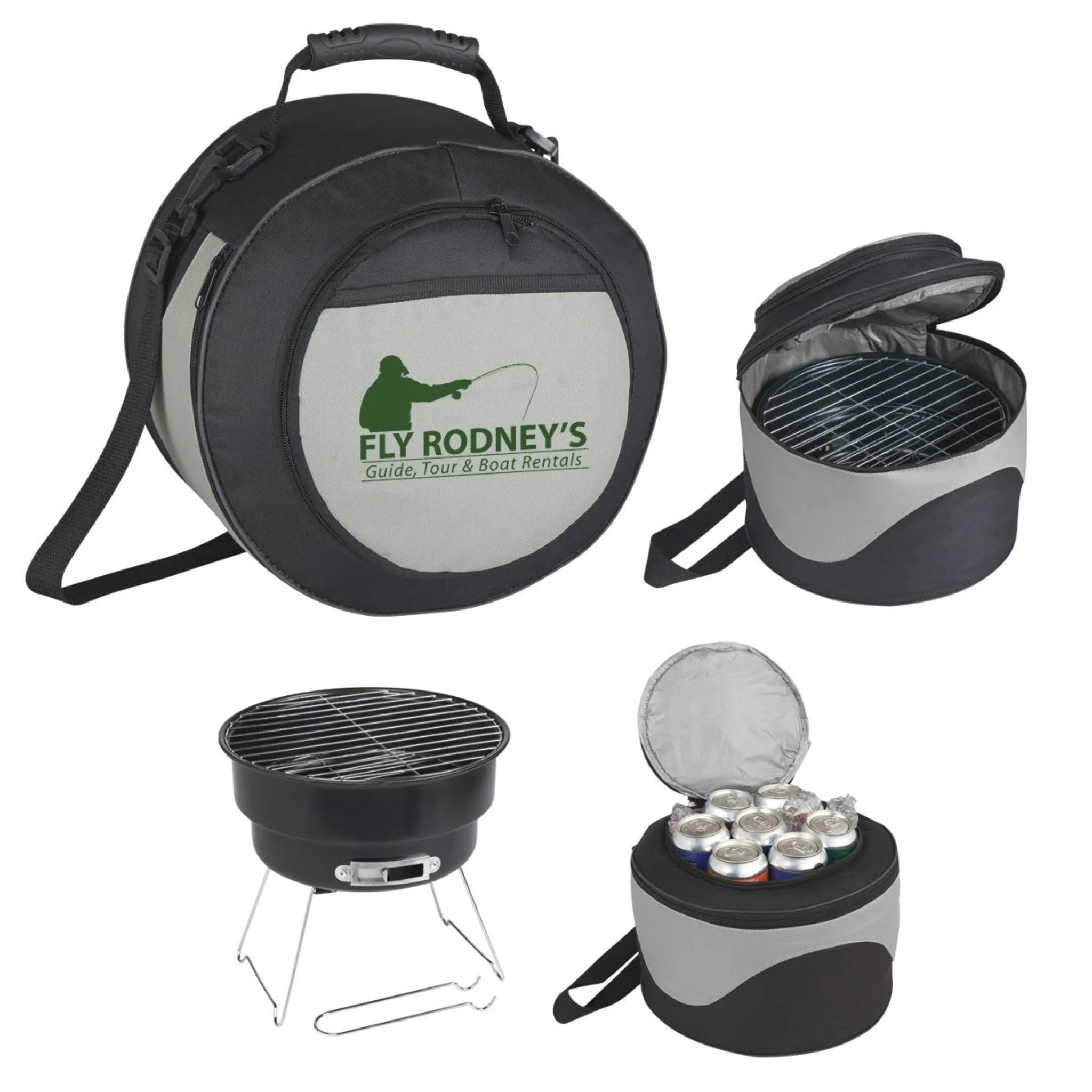 Portable BBQ Grill and Cooler - #402957