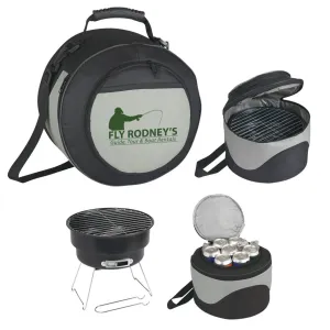 Portable BBQ Grill and Cooler - #402957