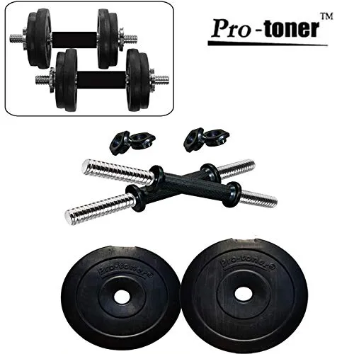 Protoner 10kg Adjustable Dumbbells with String Bag