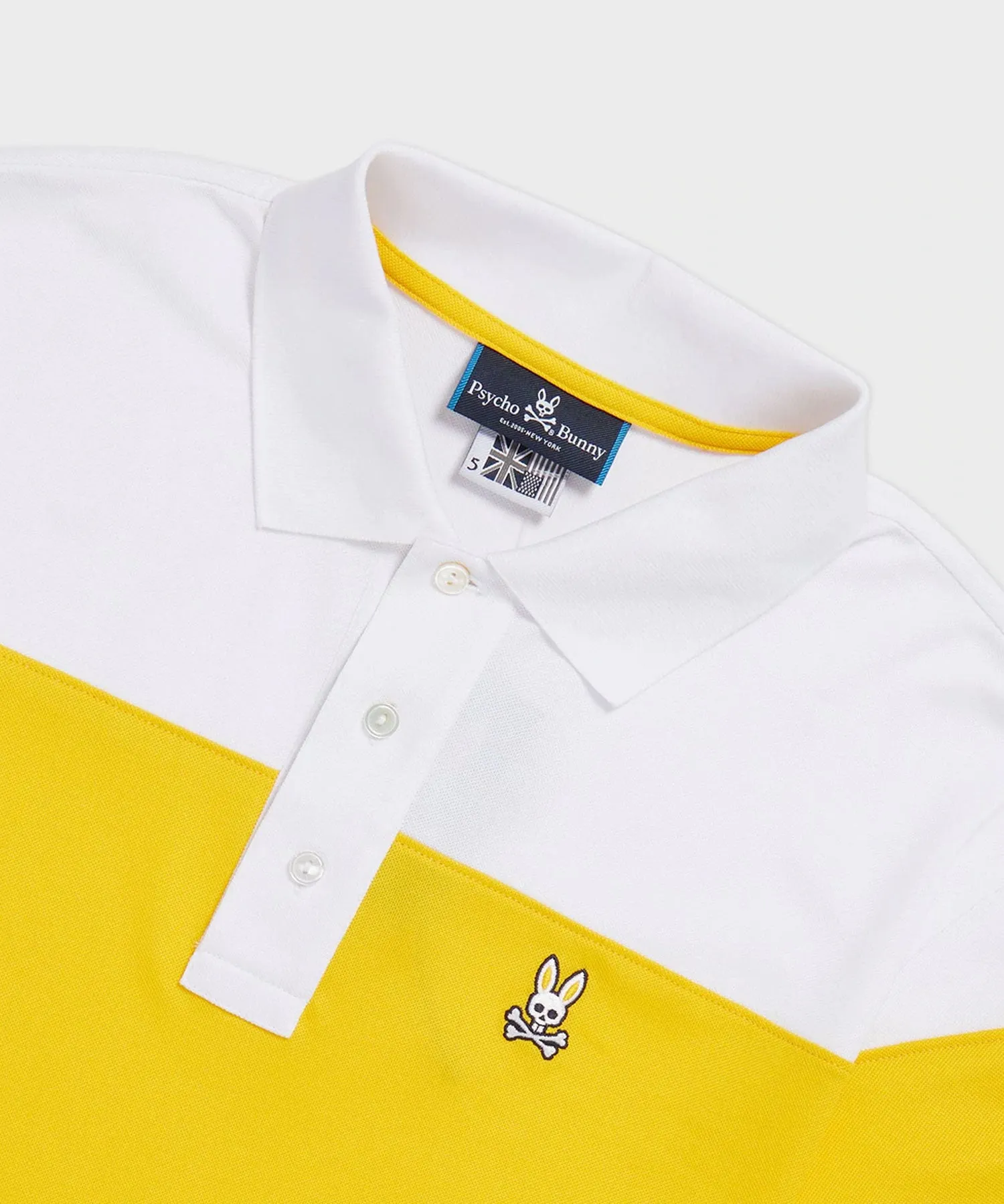 Psycho Bunny Kipps Sports Polo - Desert Marigold