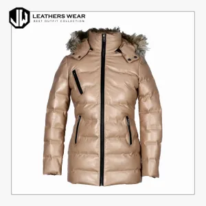 Puffer Jacket Women with Hood