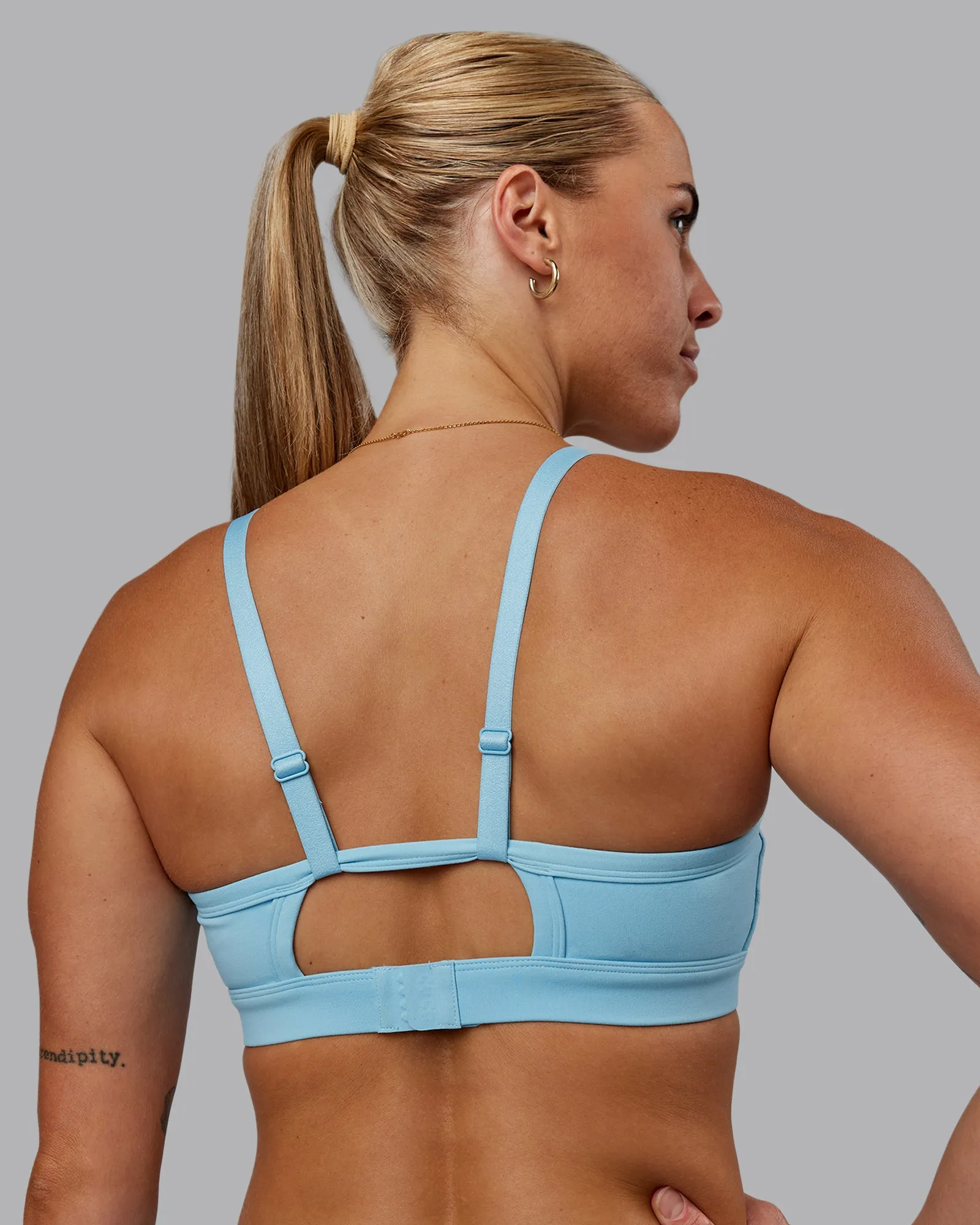 Rapid Sports Bra - Sky Blue