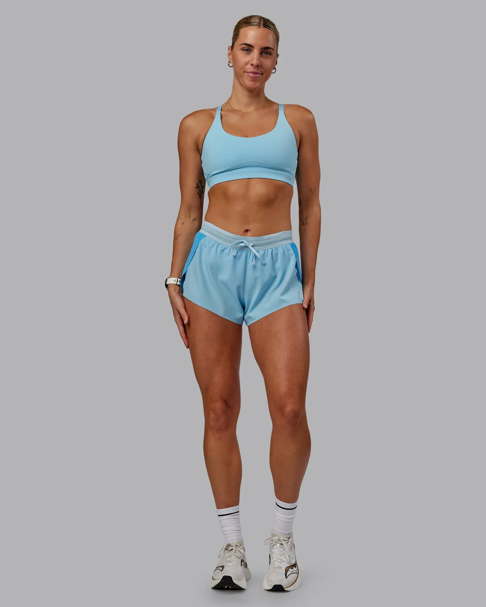 Rapid Sports Bra - Sky Blue