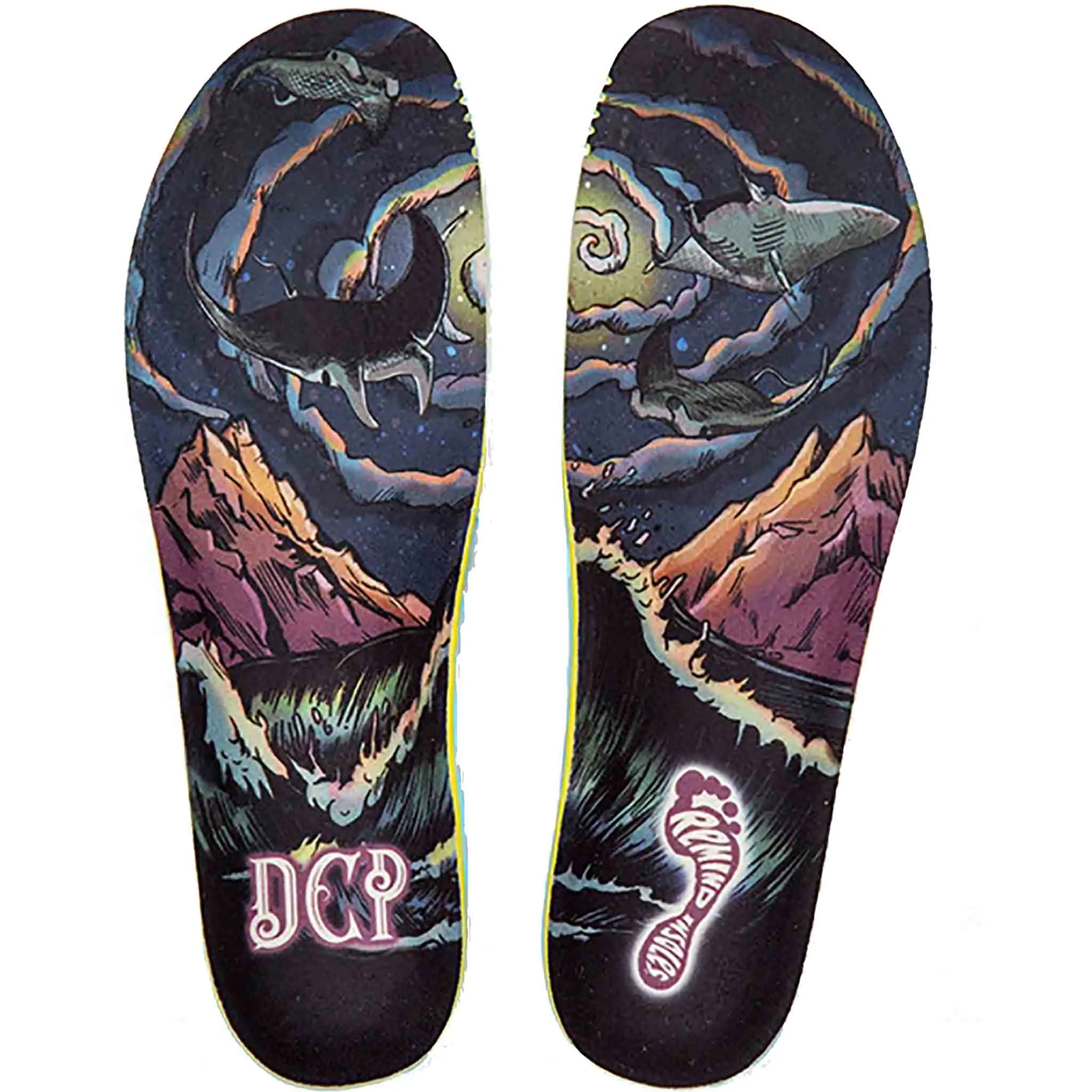Remind Cush Impact Mid-High Arch Insoles DCP Space Mantra