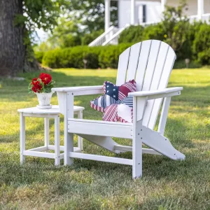 Resin Adirondack Chair White,8f00632