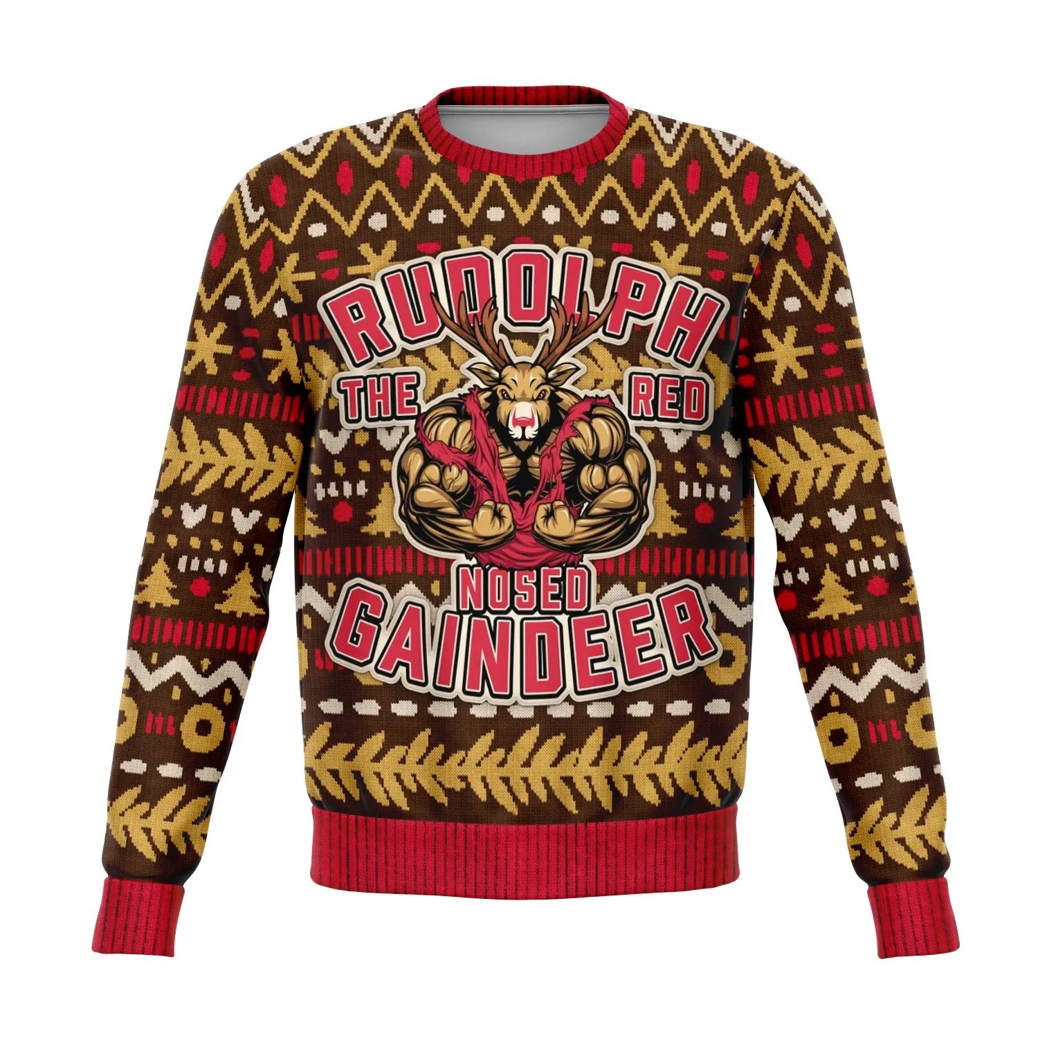 Rudolph the Red Nosed Gaindeer - Athletic Sweatshirt