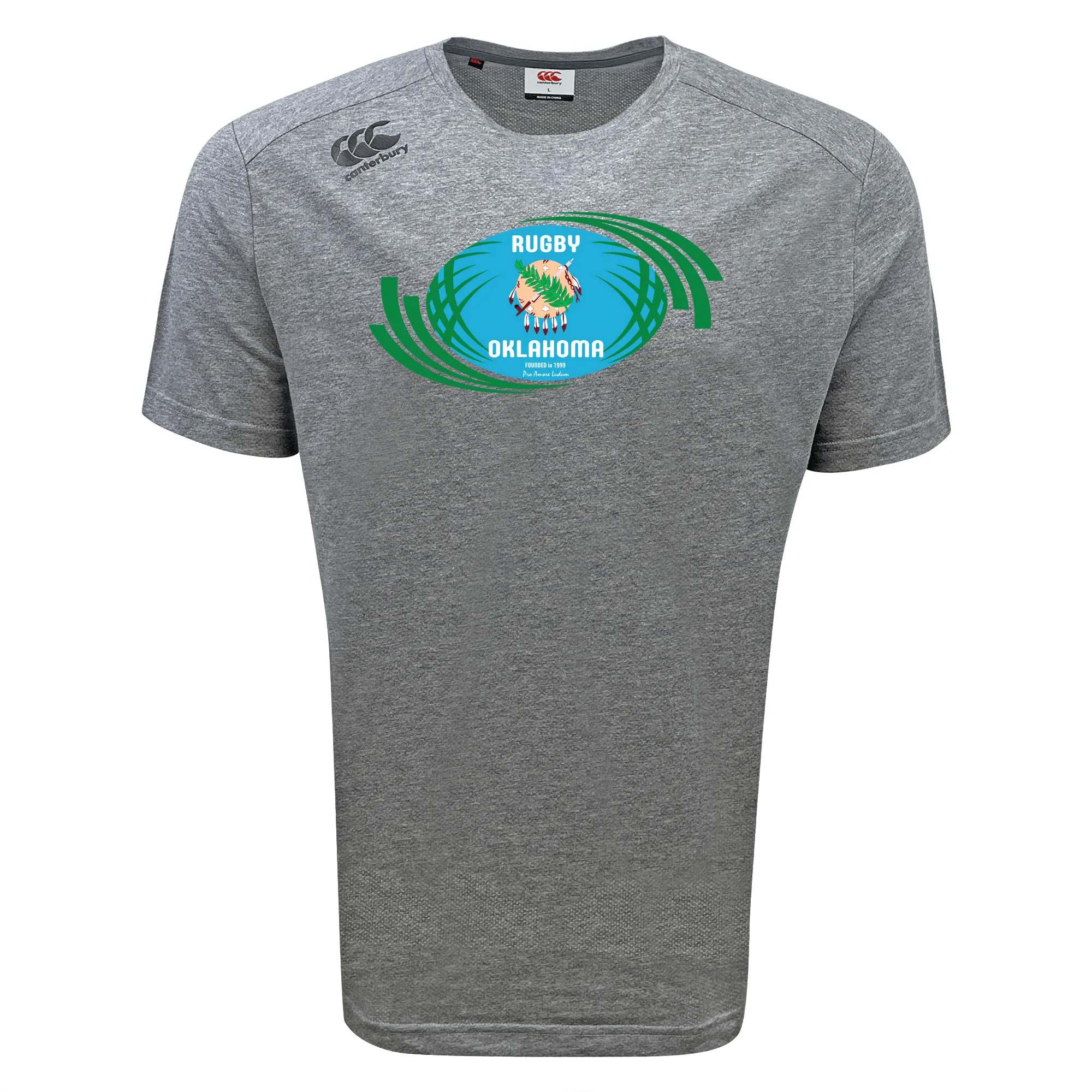 Rugby Oklahoma Tempo Vapodri T-Shirt by Canterbury