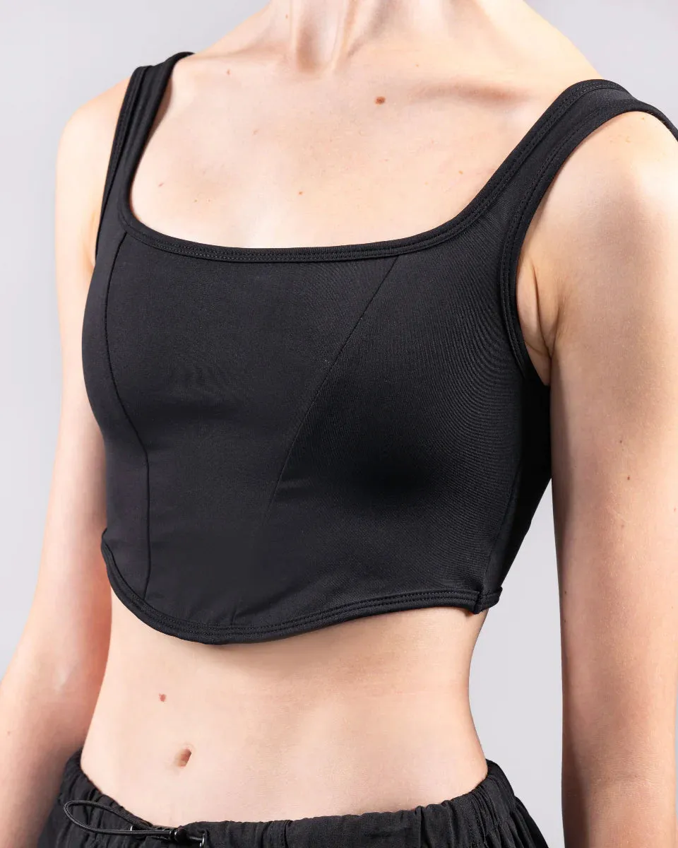 Sabrina Girls Corset Crop Top
