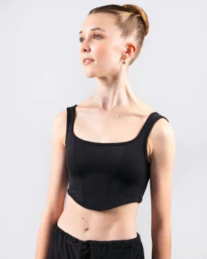 Sabrina Girls Corset Crop Top
