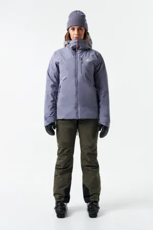 SAMPLE - Nina Hybrid Insulated Jacket-Dark iris