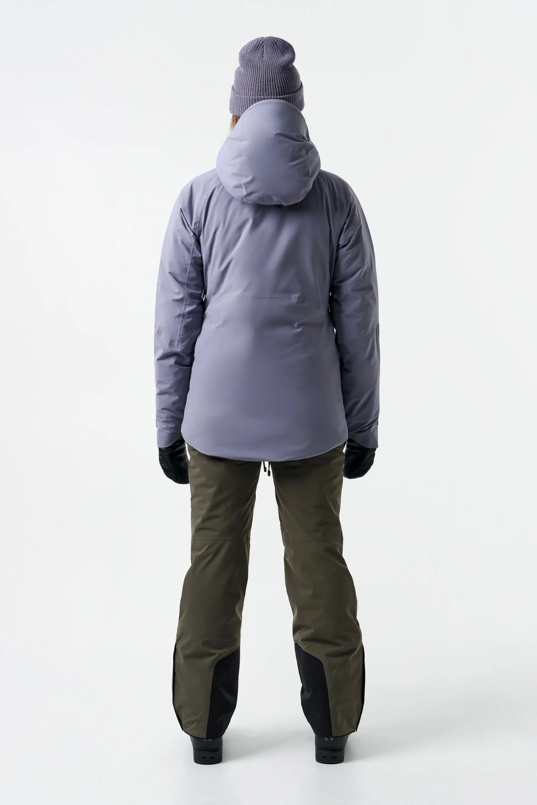 SAMPLE - Nina Hybrid Insulated Jacket-Dark iris