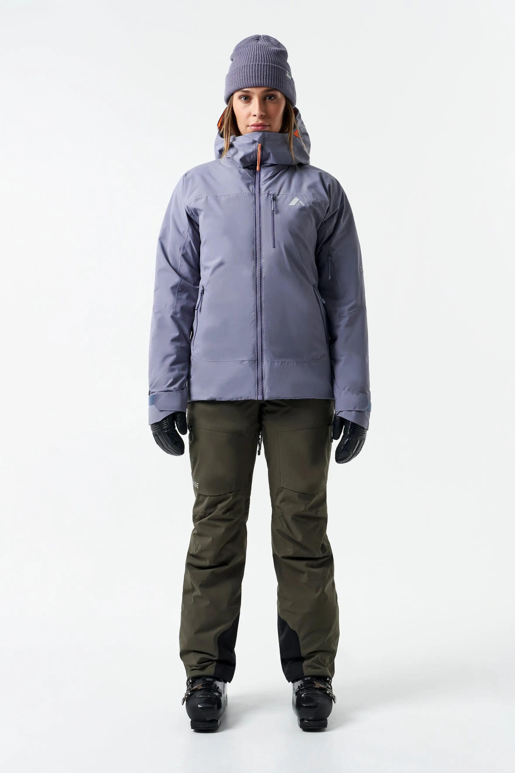 SAMPLE - Nina Hybrid Insulated Jacket-Dark iris
