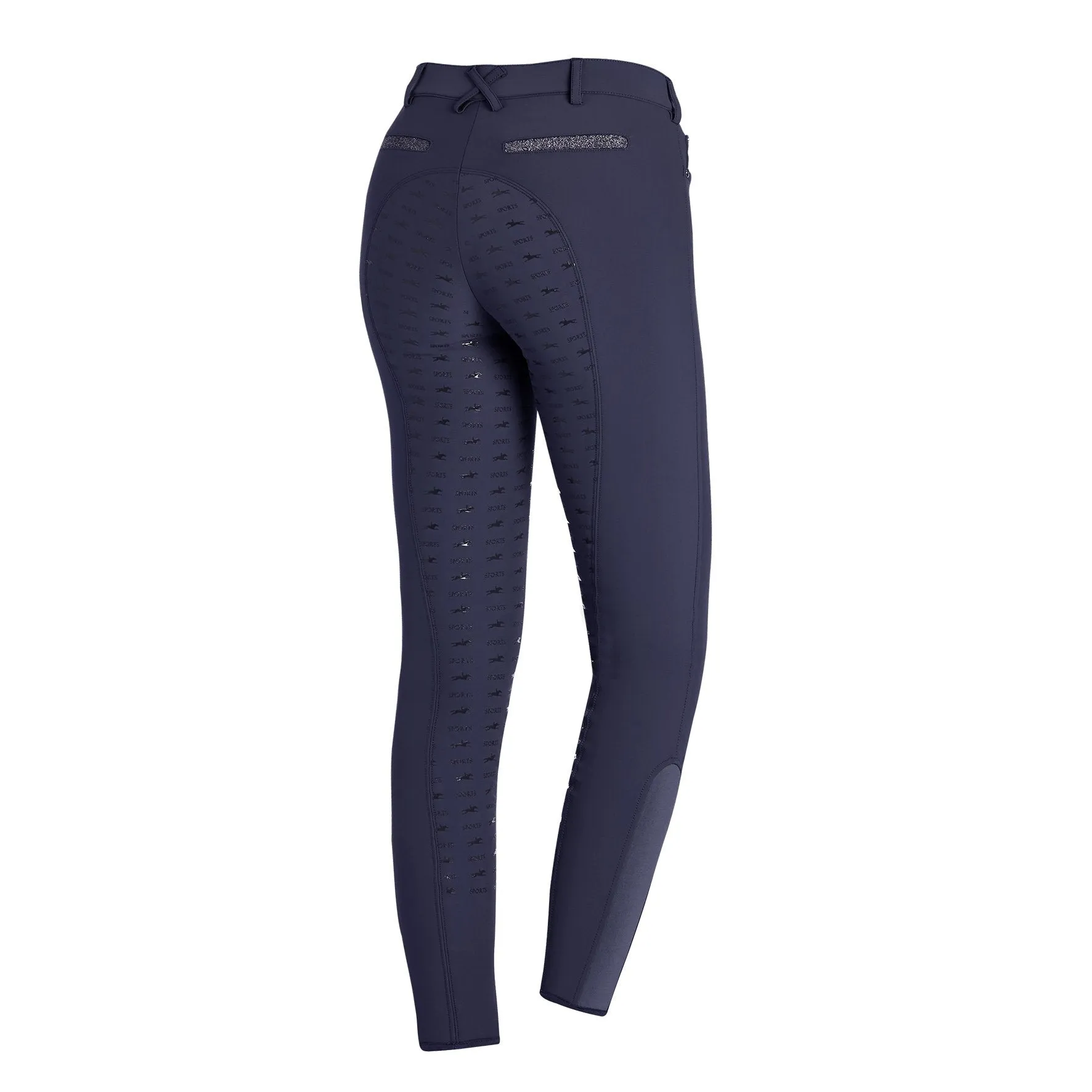 Schockemohle Chayenne FS Silicone Ladies Breeches Navy