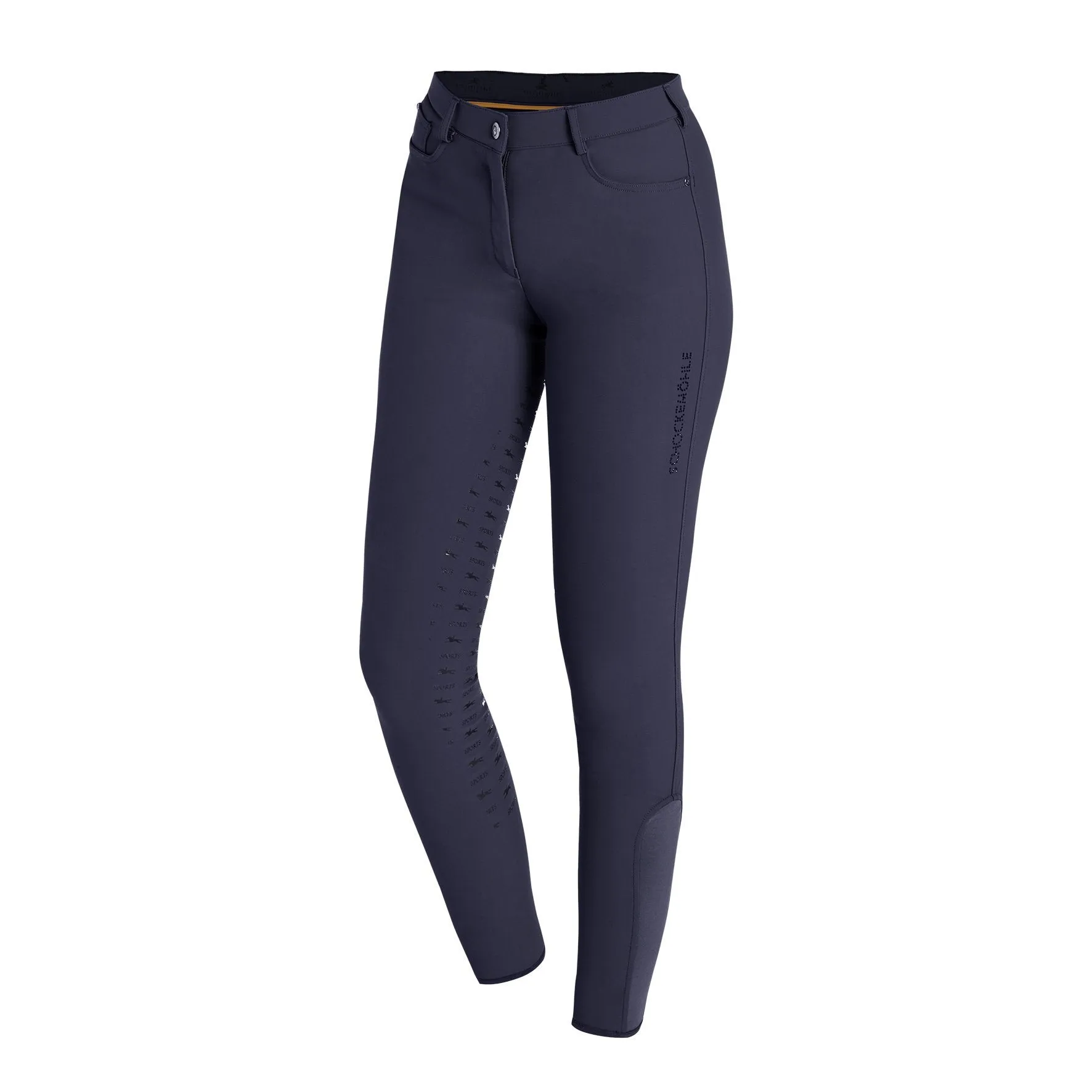 Schockemohle Chayenne FS Silicone Ladies Breeches Navy