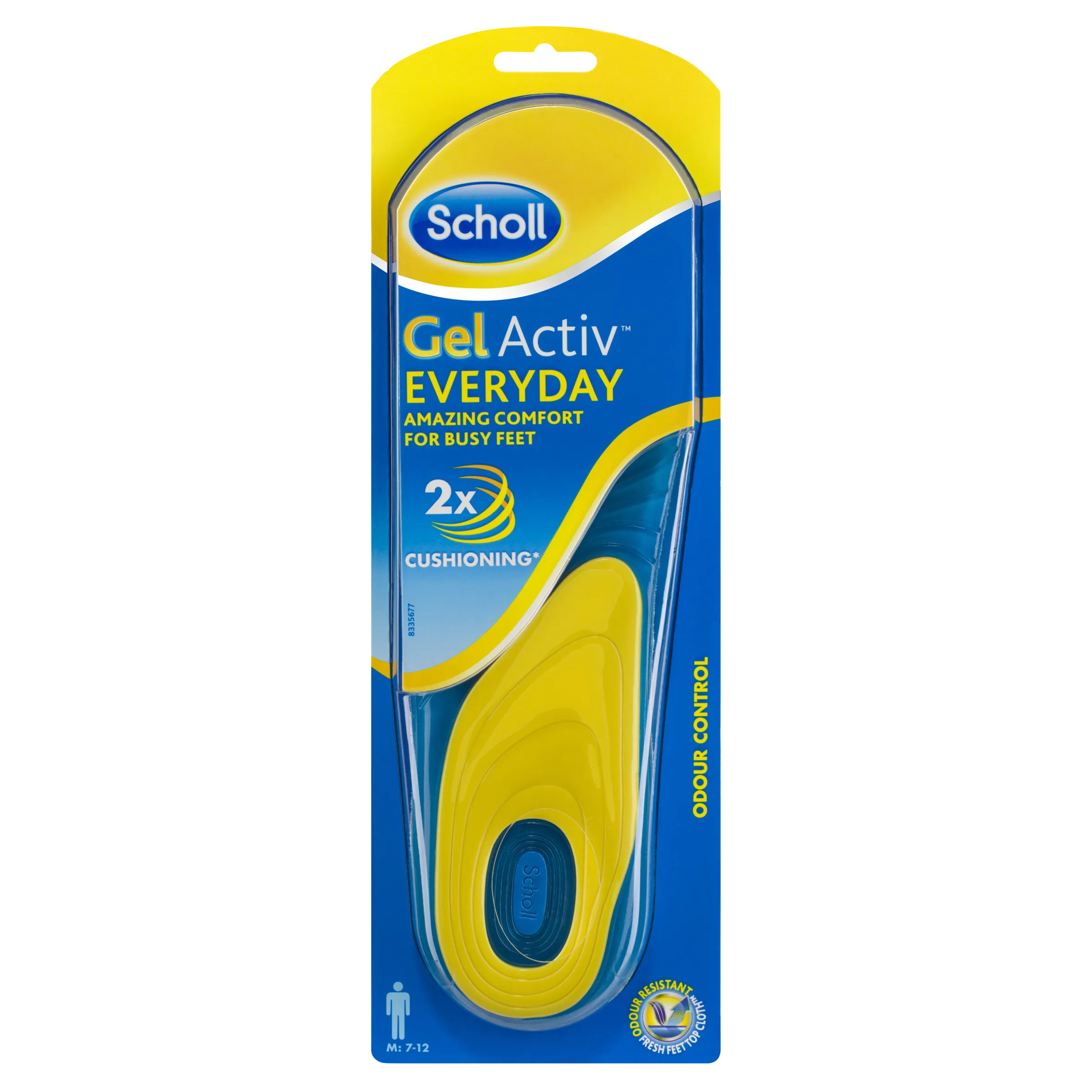Scholl GelActiv Men's Insoles for Everyday