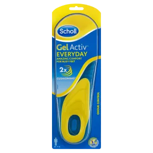 Scholl GelActiv Men's Insoles for Everyday