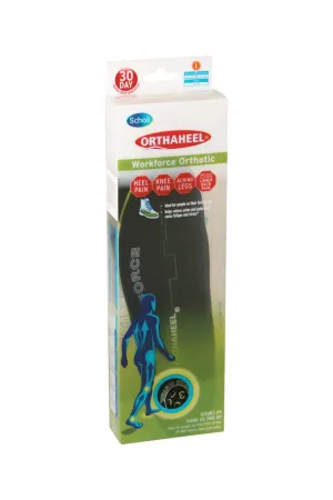SCHOLL Orthaheel Workforce Orthotic L