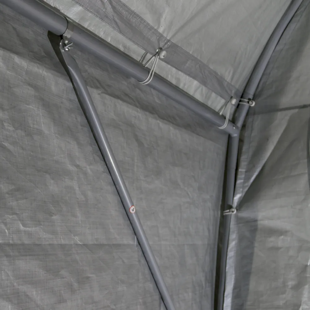 Sealey Dome Roof Car Port Shelter 4 x 6 x 3.1m - C