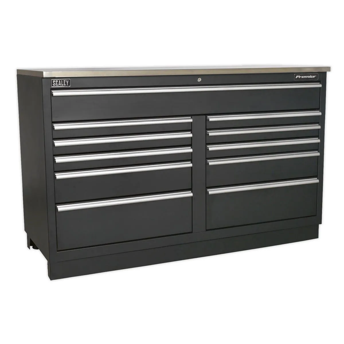 Sealey Premier Premier 3.55m Storage System - Pressed Wood Worktop