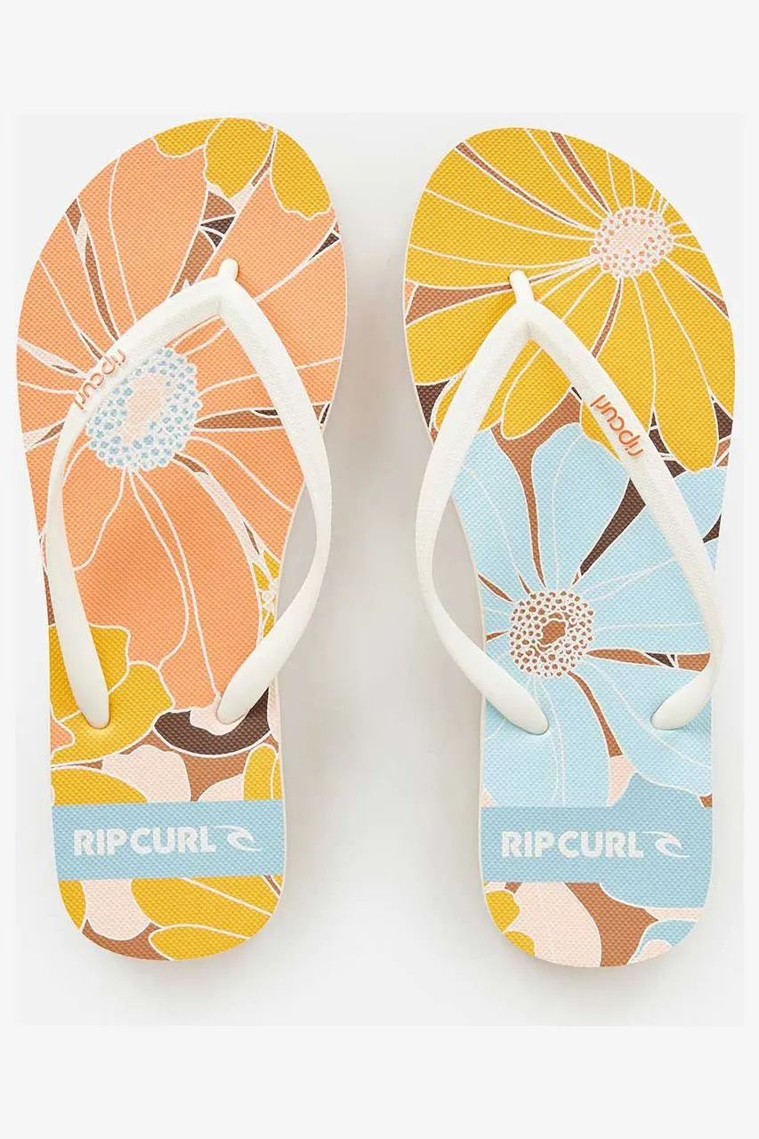 SESSIONS BLOOM OPEN TOE - BURNT ORANGE