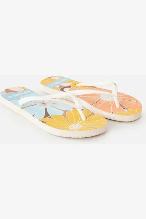 SESSIONS BLOOM OPEN TOE - BURNT ORANGE