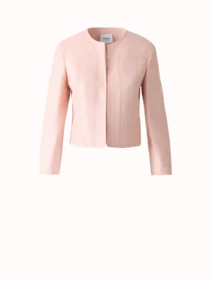 Short Jacket in Indian Silk Ottoman