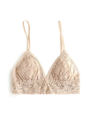 Signature Lace® Padded Triangle Bralette Chai