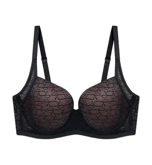 SIGNATURE SHEER WIRED PADDED BRA