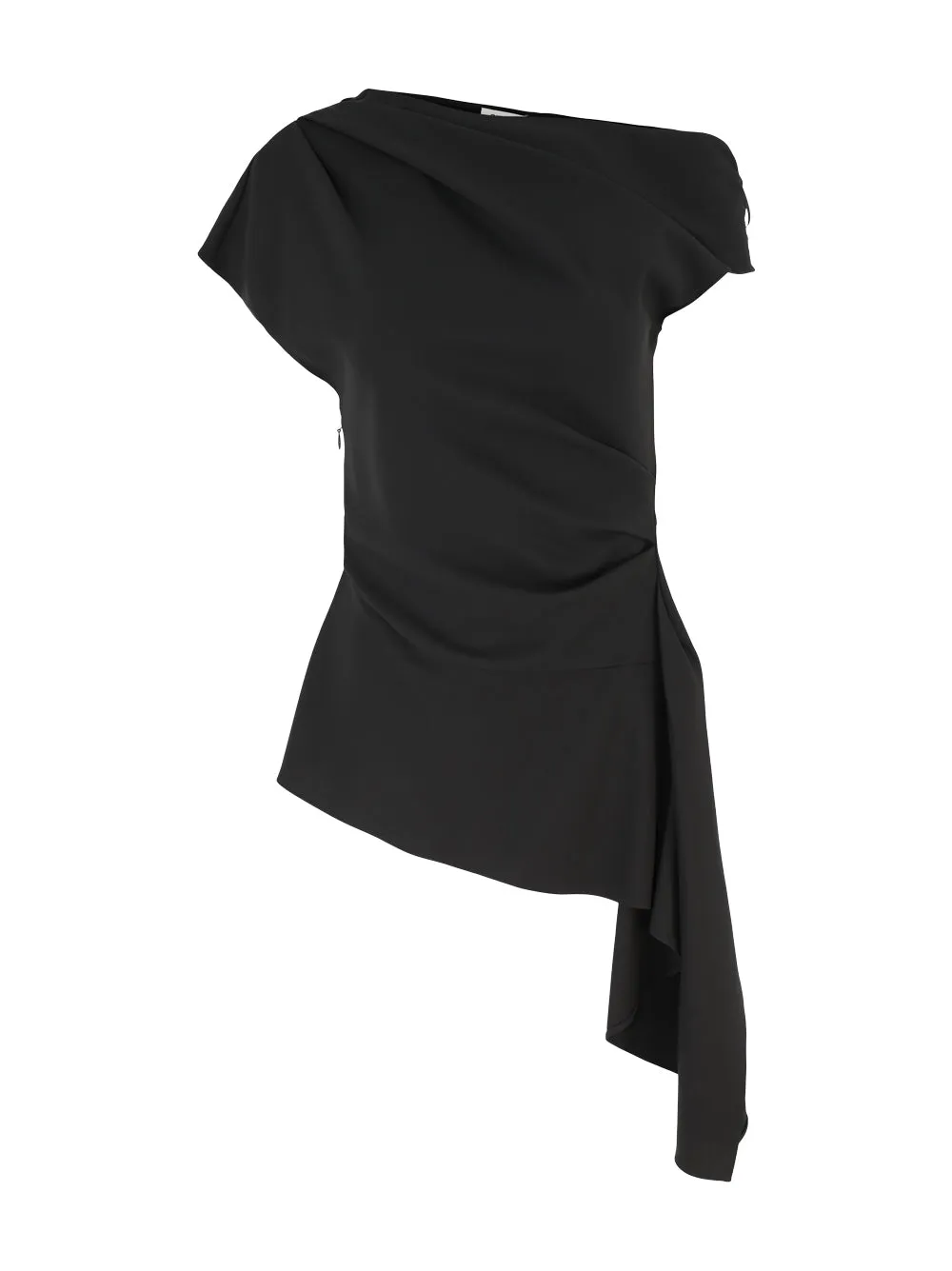 Simkhai Saskia Draped Top in Black