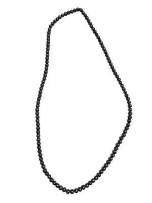 Single Strand Grey Pearl Necklace