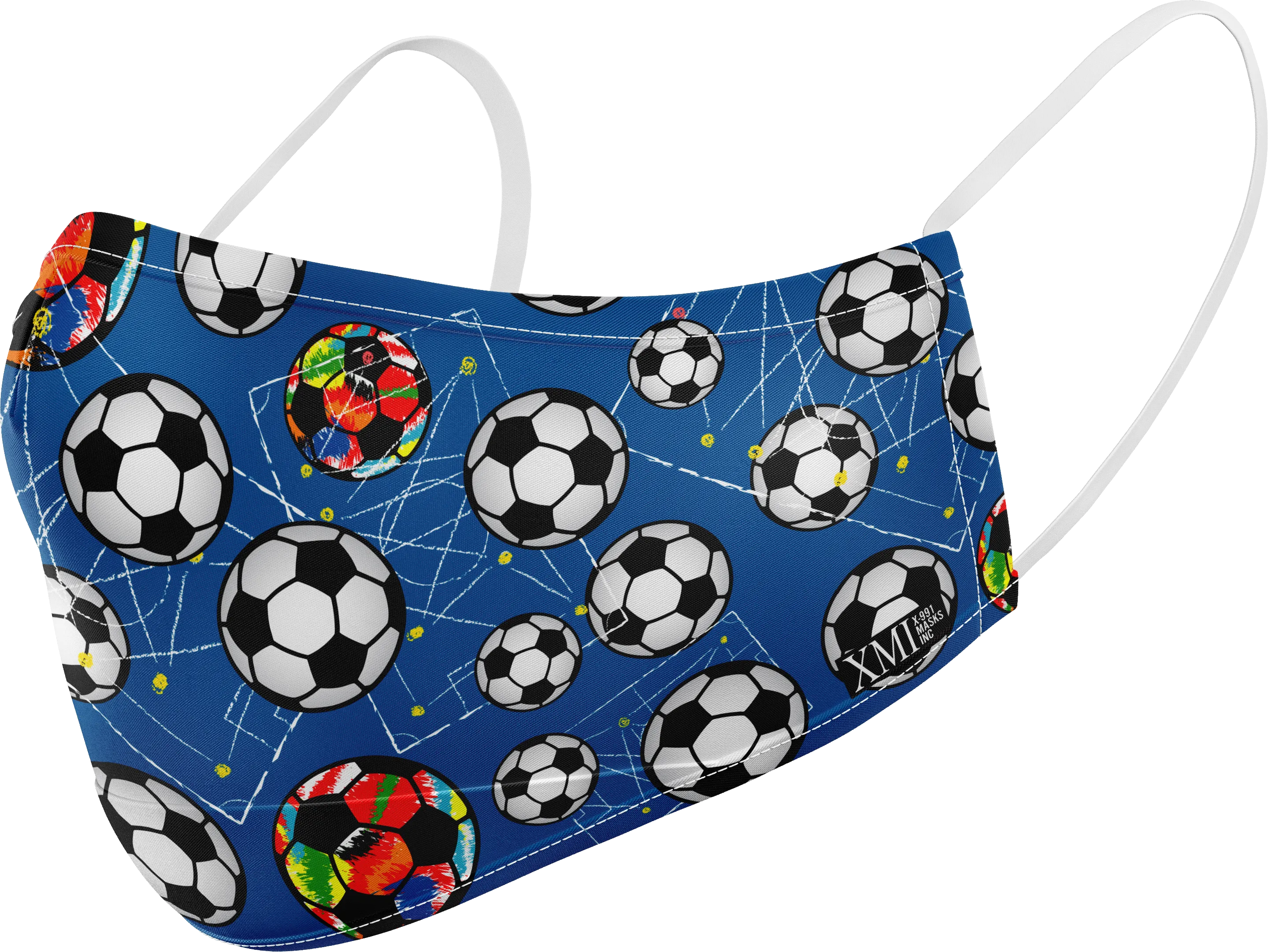 Soccer printed mask for Kids