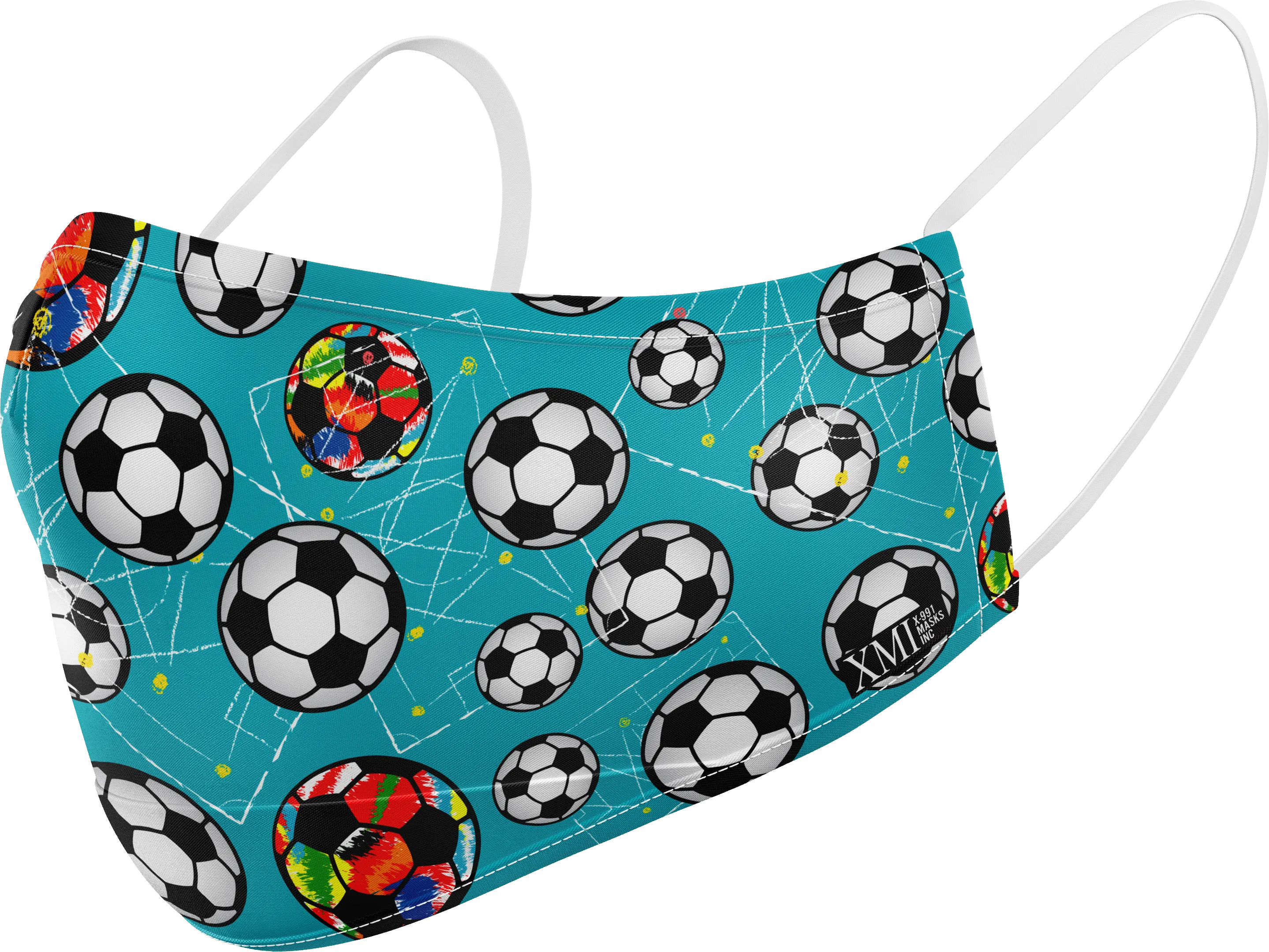 Soccer printed mask for Kids