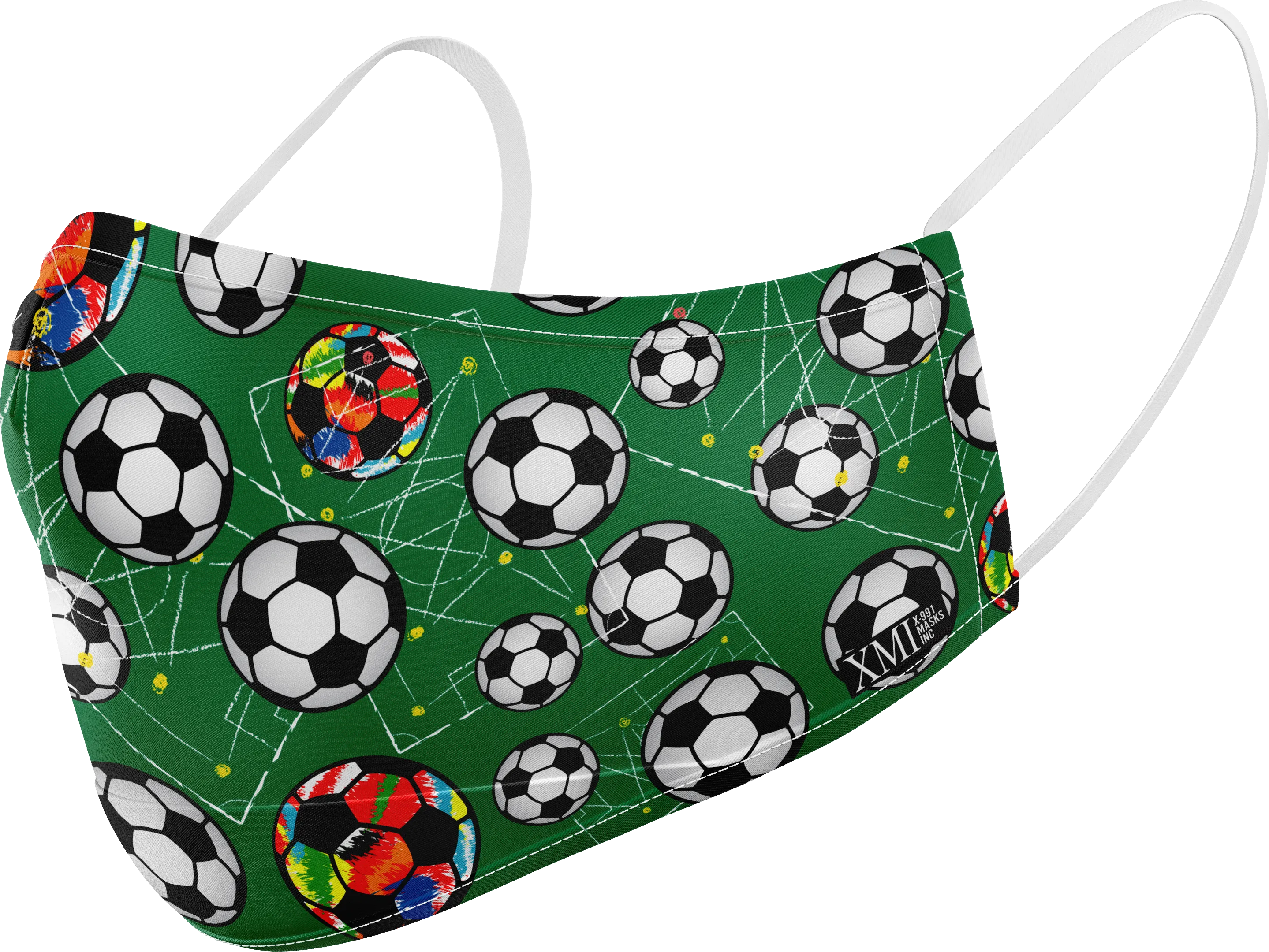 Soccer printed mask for Kids