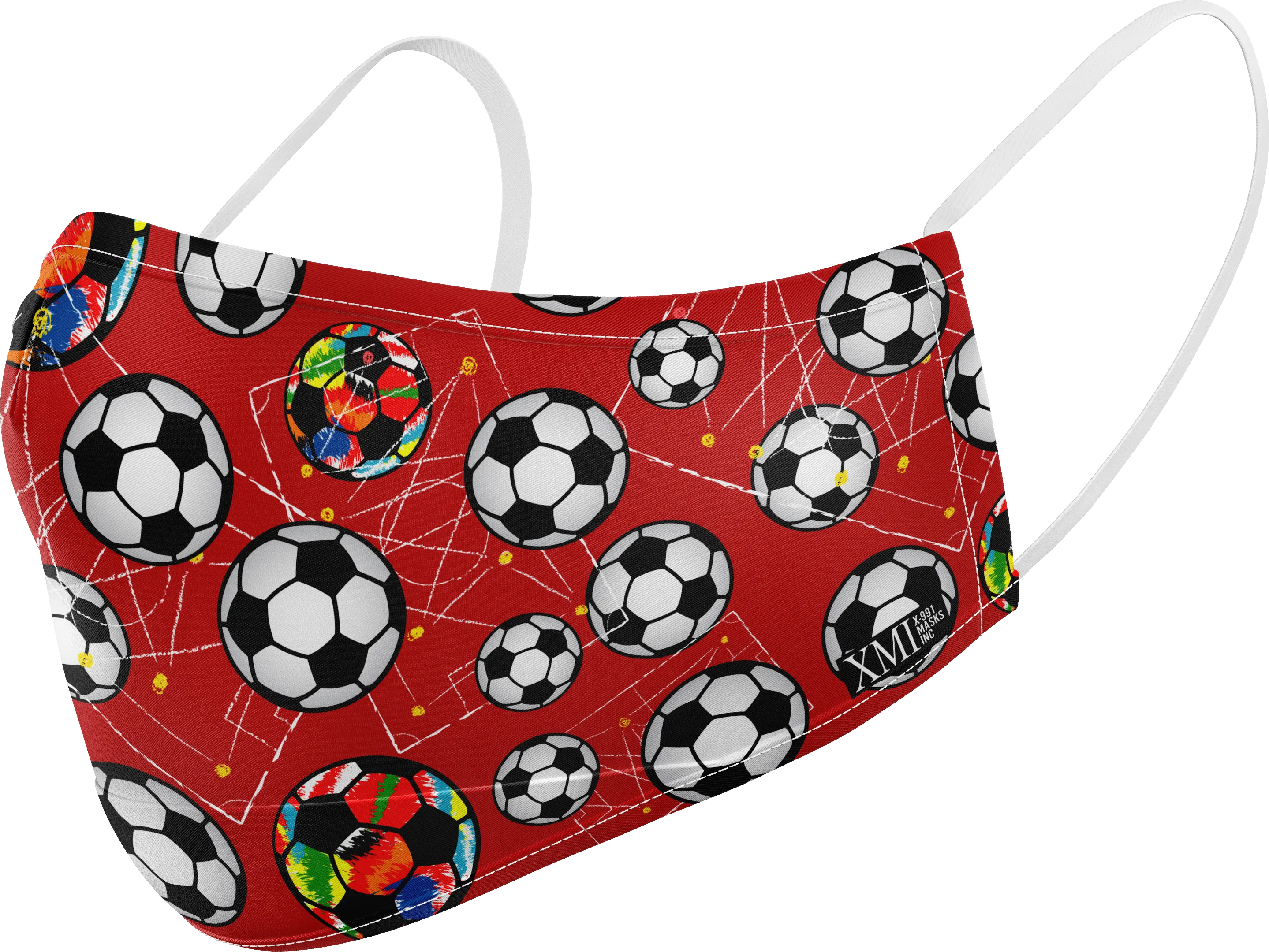 Soccer printed mask for Kids