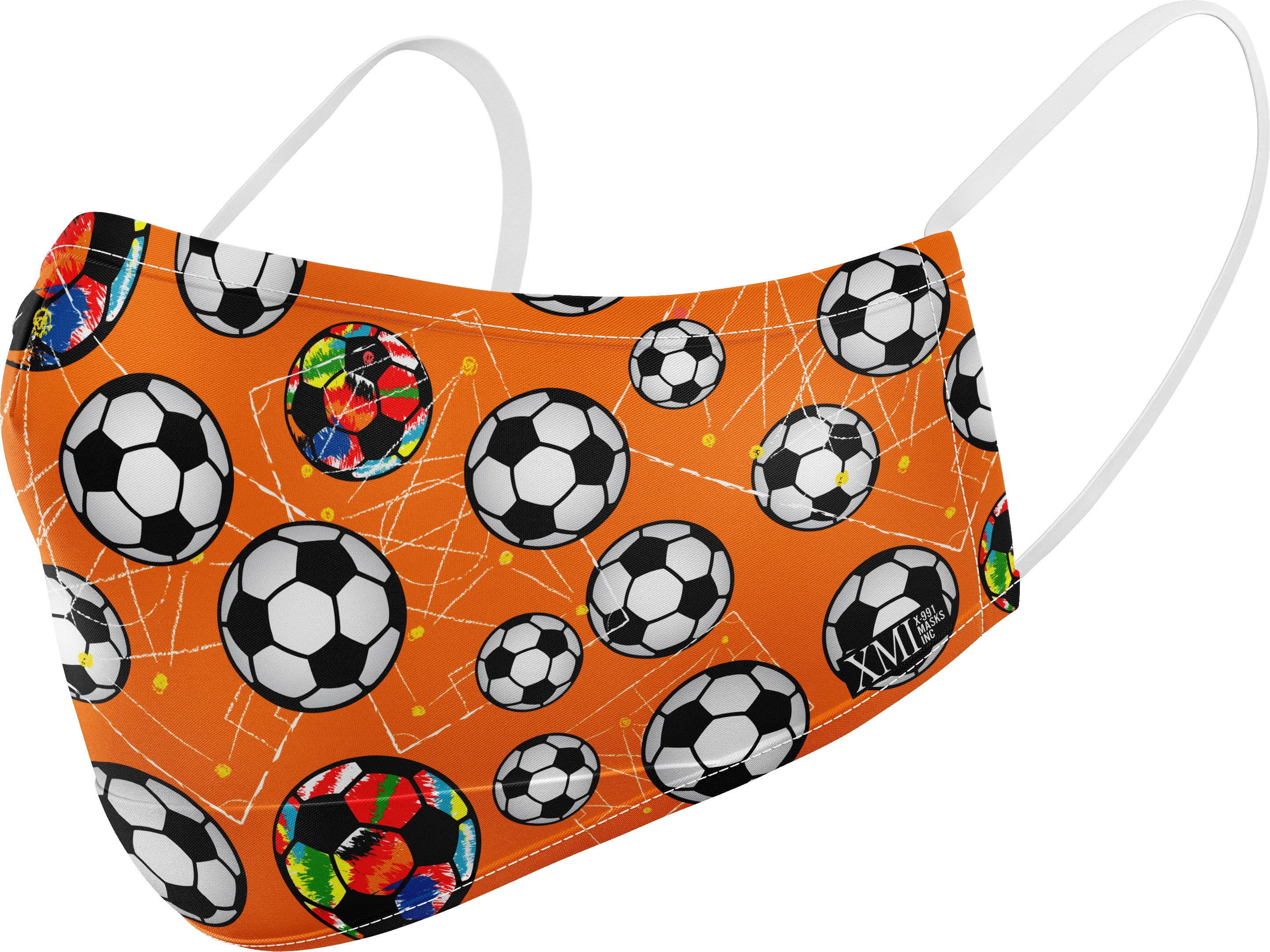 Soccer printed mask for Kids