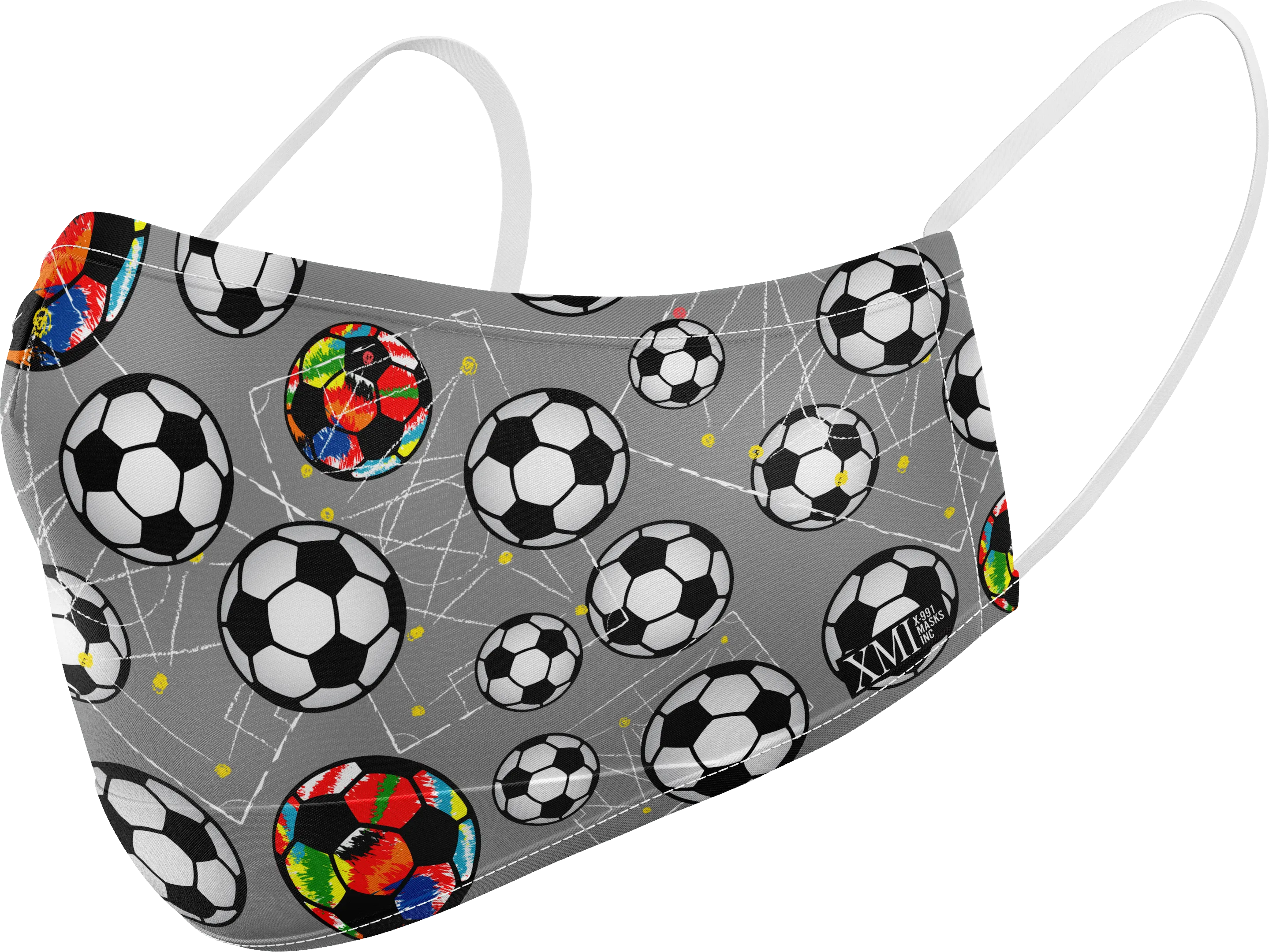 Soccer printed mask for Kids