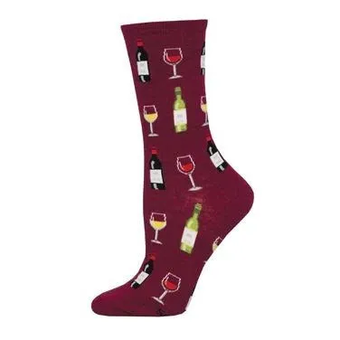 Socksmith - Fine Wine Crew Sock size 9-11