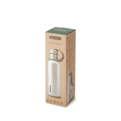 Steel Thermo bottle Black Blum Small 500 ml Oliv BAM-IWBB-S010