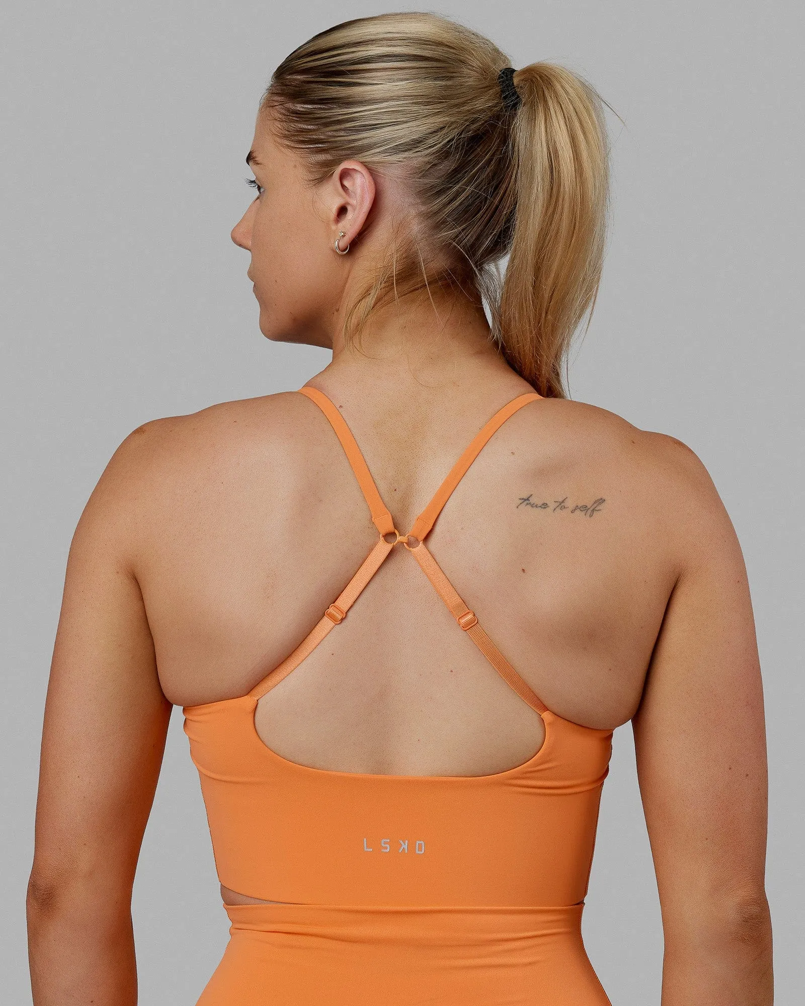 Streamline Sports Bra - Tangerine