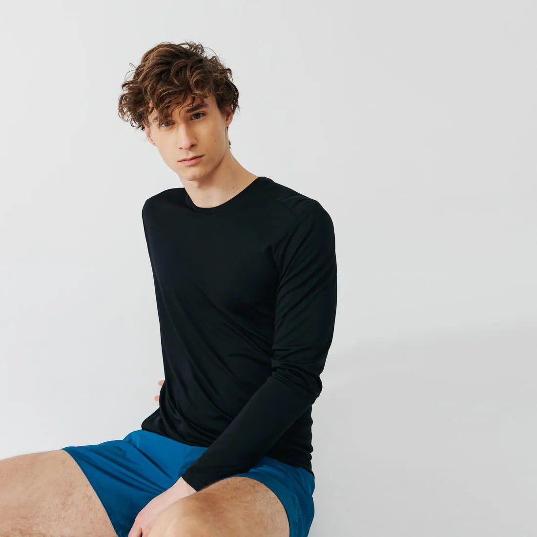 Sun Protect men's breathable long-sleeved running T-shirt