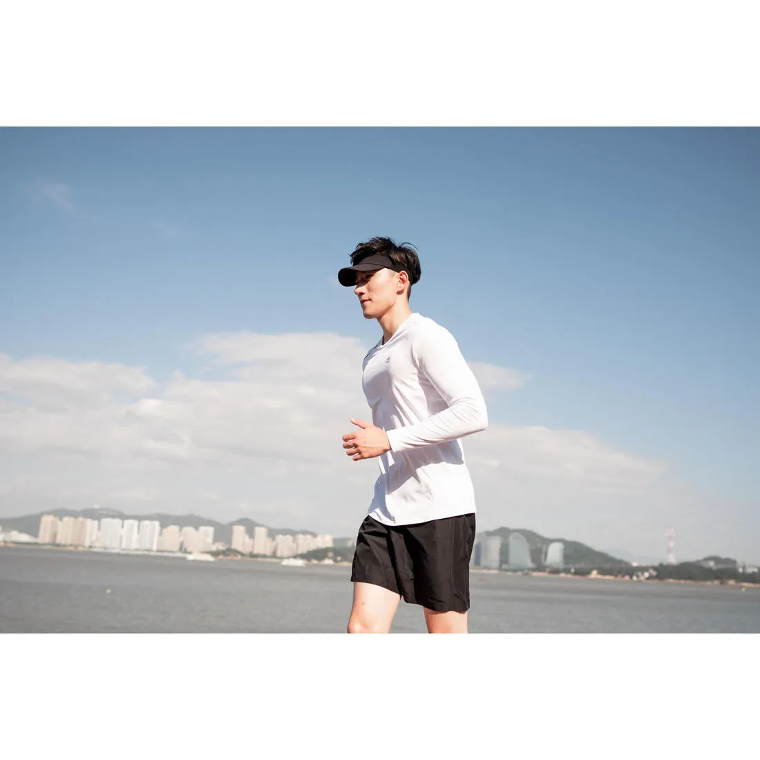 Sun Protect men's breathable long-sleeved running T-shirt