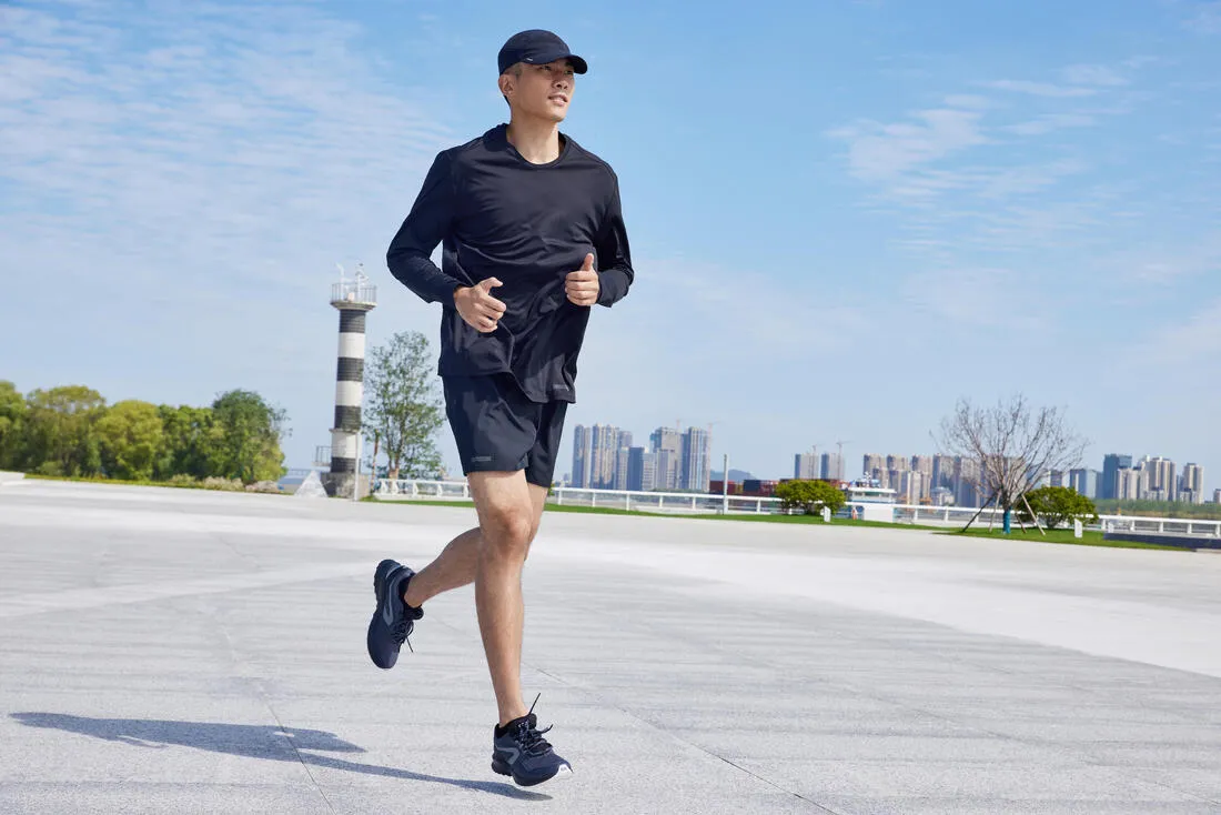 Sun Protect men's breathable long-sleeved running T-shirt
