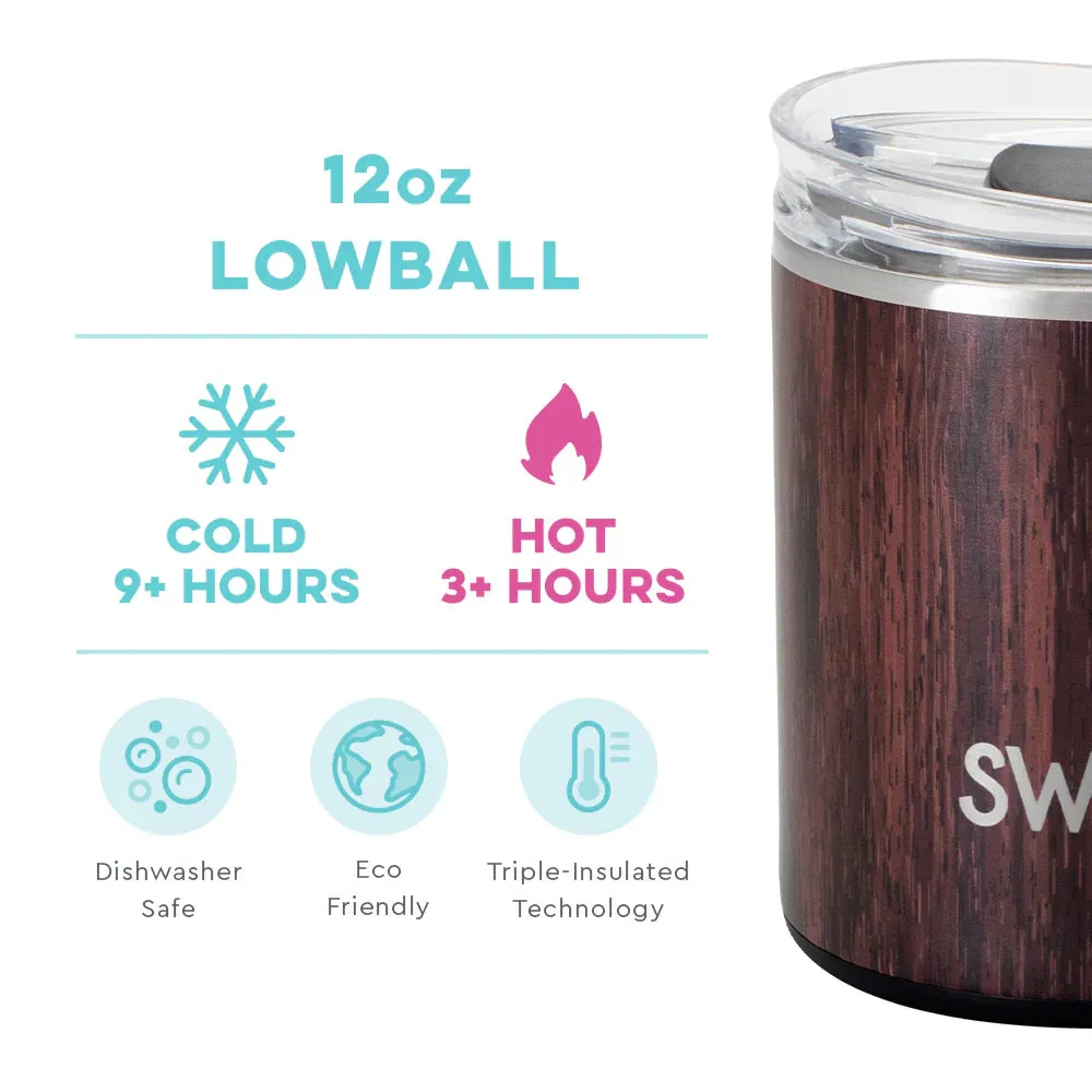 Swig Bourbon Barrel Lowball Tumbler 12oz