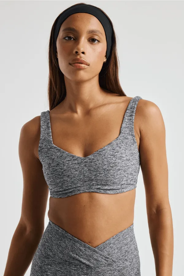 The Isadora Bra - Heather Grey